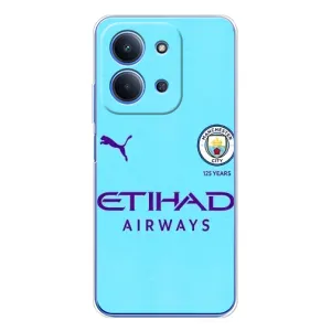 Силиконовые Чехлы принт Футбол на Xiaomi Redmi 15C 5g (Man City)
