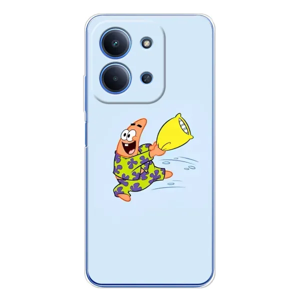 Чехол с рисунком «Патрик с подушкой» для Xiaomi Redmi 15C 5g Чехол с рисунком «Патрик с подушкой» для Xiaomi Redmi 15C 5g