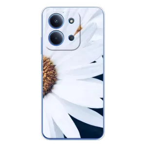 Чехол с ромашками на Xiaomi Redmi 15C 5g (Пол ромашки)