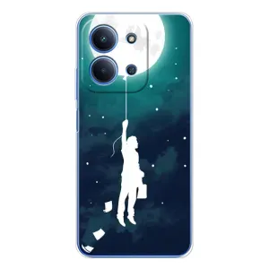 Чехол (ТПУ) с планетами на Xiaomi Redmi 15C 5g (To The moon)