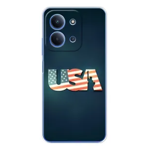 Чехол Флаг USA для Xiaomi Redmi 15C 5g (USA)