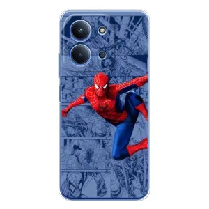 Силиконовый Чехол для Xiaomi Redmi 15C (Человек Паук)