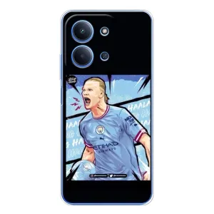 Чохли з принтом на Xiaomi Redmi 15C Футболіст (гол Ерлінг Холанд)