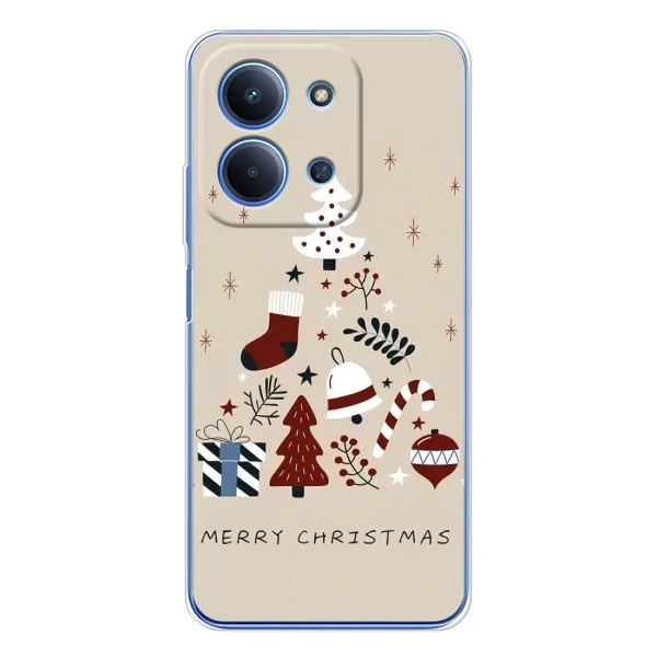 Чехол с рисунком «Merry Christmas» для Xiaomi Redmi 15C Чехол с рисунком «Merry Christmas» для Xiaomi Redmi 15C