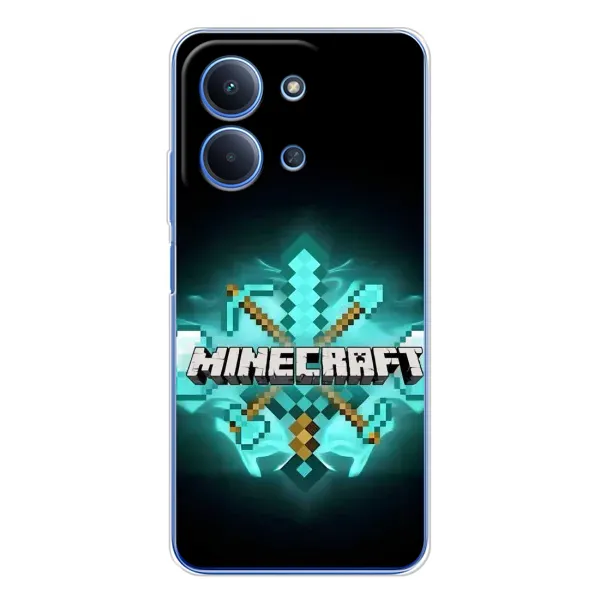 Чехол с рисунком «MineCraft 2» для Xiaomi Redmi 15C