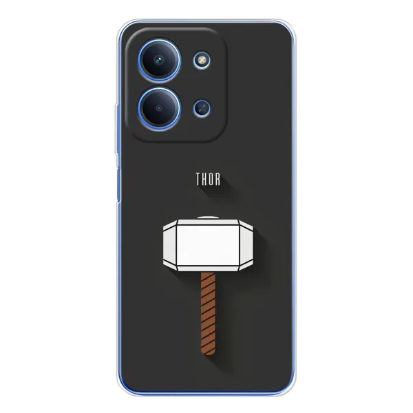 Чехол с рисунком «Молот Тора» для Xiaomi Redmi 15C