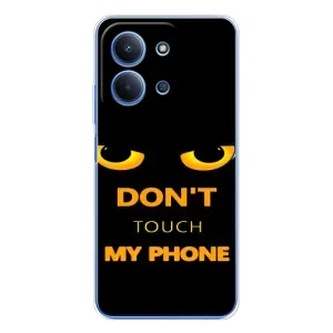 Чохол з Прикольним Принтом на Xiaomi Redmi 15C (Не чіпай мій телефон)