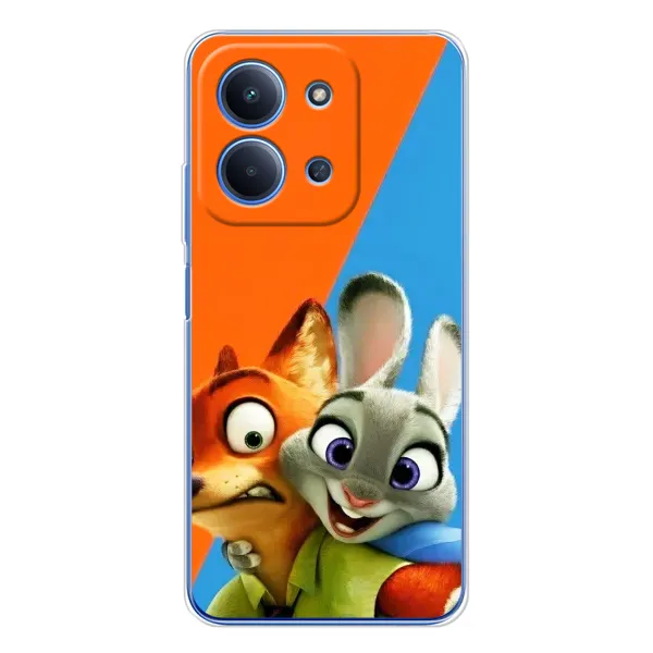 Чехол с рисунком «Ник и Хопс» для Xiaomi Redmi 15C