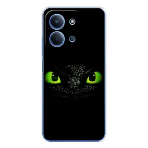 Чехол дракон Беззубик для Xiaomi Redmi 15C (Глаза Беззубика)