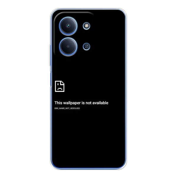 Чохол з малюнком «Помилка» для Xiaomi Redmi 15C Чохол з малюнком «Помилка» для Xiaomi Redmi 15C