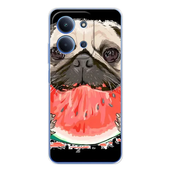 Чехол с рисунком «Смешной Мопс» для Xiaomi Redmi 15C Чехол с рисунком «Смешной Мопс» для Xiaomi Redmi 15C