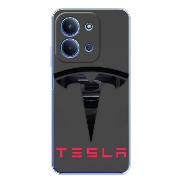 Чехол с рисунком «Logo TESLA» для Xiaomi Redmi 15C Чехол с рисунком «Logo TESLA» для Xiaomi Redmi 15C