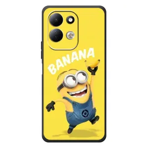 Мультяшний принт на Чохол для Сяомі Редмі 17 (Banana)