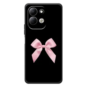 Чехол банты для Xiaomi Redmi 17 (Бант на черном)