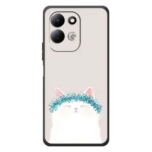 Чехол на тематику: Коты для Xiaomi Redmi 17 (Белый котик)