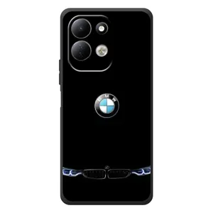 Силіконовий бампер з картинкою машини на Xiaomi Redmi 17 (Чорний BMW)