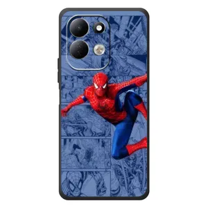 Силиконовый Чехол для Xiaomi Redmi 17 (Человек Паук)