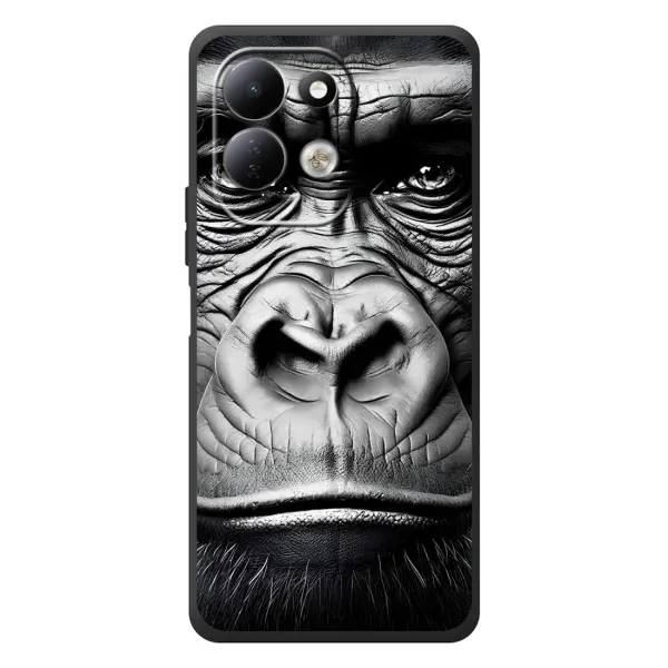 Чехол с рисунком «Черная обезьяна» для Xiaomi Redmi 17 Чехол с рисунком «Черная обезьяна» для Xiaomi Redmi 17