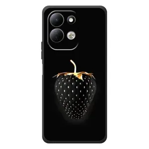 Чохол з зображенням смачної їжі для Xiaomi Redmi 17 (Чорна полуниця)