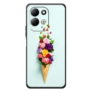 Чохли з тематикою "КВІТИ" на Xiaomi Redmi 17 (Квітка-морозиво)