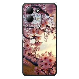Чехол с принтом САКУРЫ на Xiaomi Redmi 17 (Цветущая сакура)