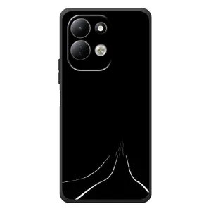Чохол з картинками на чорному фоні для Xiaomi Redmi 17 (Дорога)