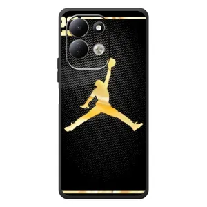 Силіконовый Чохол Nike Air Jordan на Сяомі Редмі 17 (Джордан 23)