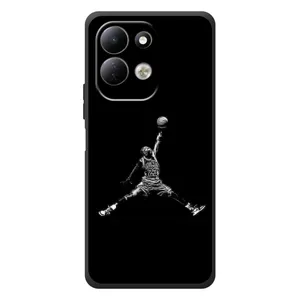 Силіконовый Чохол Nike Air Jordan на Сяомі Редмі 17 (Джордан)