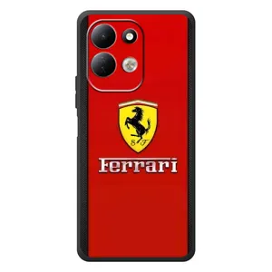 Силіконовий бампер з картинкою машини на Xiaomi Redmi 17 (Ferrari Logo)