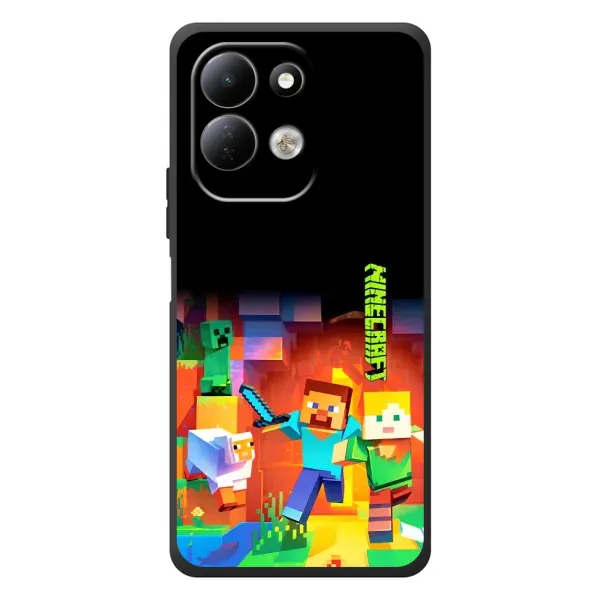Чехол с рисунком «Герой Майнкрафт» для Xiaomi Redmi 17 Чехол с рисунком «Герой Майнкрафт» для Xiaomi Redmi 17