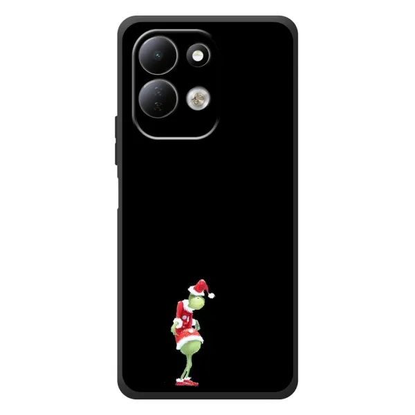 Чехол с рисунком «Гринч на чорном» для Xiaomi Redmi 17 Чехол с рисунком «Гринч на чорном» для Xiaomi Redmi 17