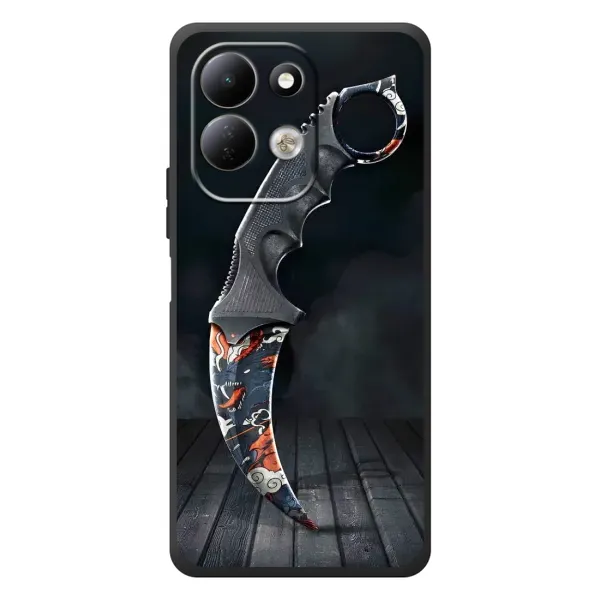 Чехол с рисунком «Кинжал КС ГО» для Xiaomi Redmi 17 Чехол с рисунком «Кинжал КС ГО» для Xiaomi Redmi 17