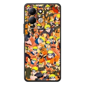 Чехлы с принтом Наруто на Xiaomi Redmi 17 (Коллаж Наруто)