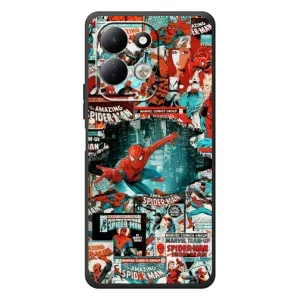 Чехол Супергерой Человека Паука на Xiaomi Redmi 17