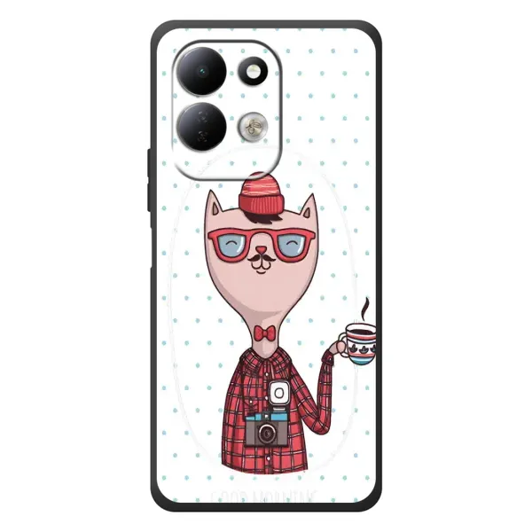 Чехол с рисунком «Кот аристократ» для Xiaomi Redmi 17 Чехол с рисунком «Кот аристократ» для Xiaomi Redmi 17