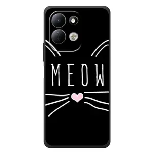 Бампер с изображением Котиков для Сяоми Редми 17 (КОТИК MEOW)