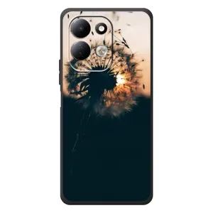 Силиконовый Чехол с одуванчиками на Xiaomi Redmi 17 (Красивый одуванчик)
