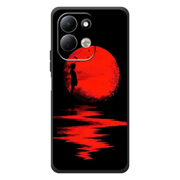 Чехол с рисунком «Красный Закат» для Xiaomi Redmi 17 Чехол с рисунком «Красный Закат» для Xiaomi Redmi 17