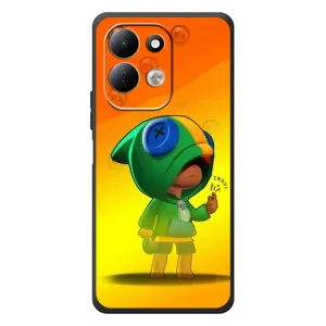 Чохол Бравл Старс для Xiaomi Redmi 17 (LEON в кофті)