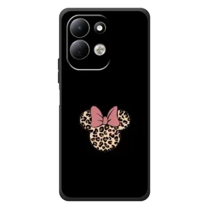 Чехол с леопардовым принтом на Xiaomi Redmi 17 (Леопардовая Минни)