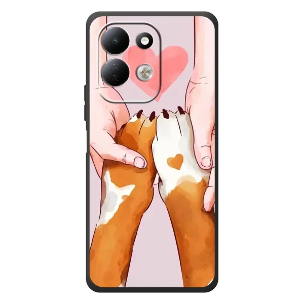 Чехол с рисунком «Любовь к собакам» для Xiaomi Redmi 17 Чехол с рисунком «Любовь к собакам» для Xiaomi Redmi 17