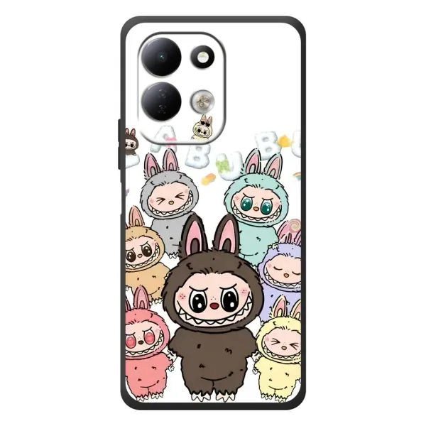 Чехол с рисунком «Маленькие Лабубу» для Xiaomi Redmi 17 Чехол с рисунком «Маленькие Лабубу» для Xiaomi Redmi 17