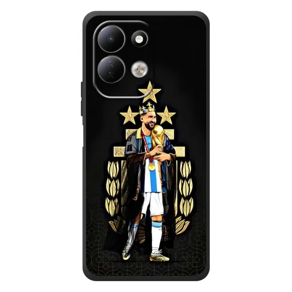 Чохол з малюнком «Мессі король» для Xiaomi Redmi 17 Чохол з малюнком «Мессі король» для Xiaomi Redmi 17