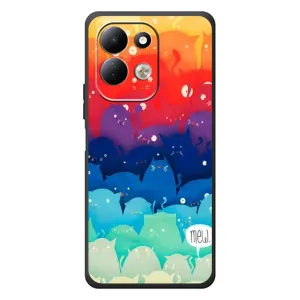 Силиконовый чехол с котиком для Xiaomi Redmi 17 (Mew)
