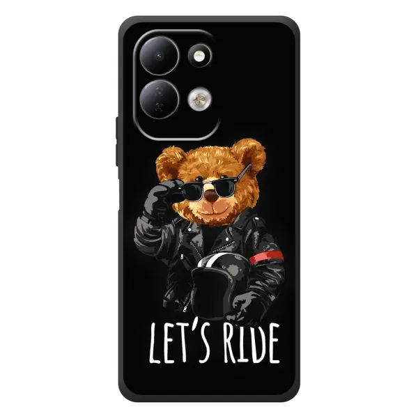 Чехол с рисунком «Модный Мишка» для Xiaomi Redmi 17