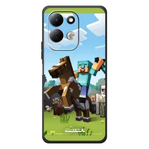 Чохли для Xiaomi Redmi 17 (Персонажі МайнКрафт) (На коні)