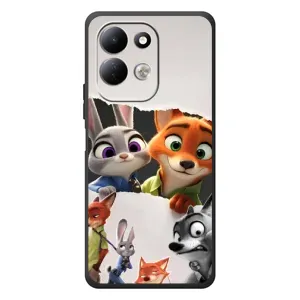 Силіконовий чохол з принтом Зоотрополіс для Xiaomi Redmi 17 (Персонажі Зоо)