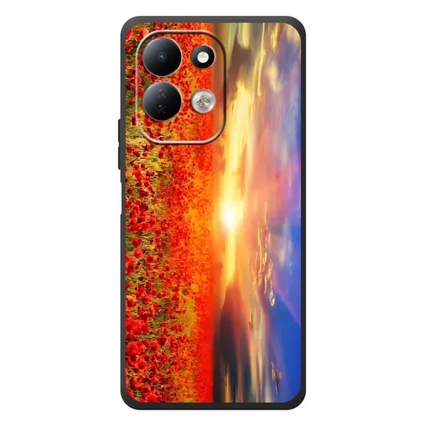 Чехол с рисунком «Поле тюльпанов» для Xiaomi Redmi 17