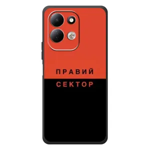Чехлы УПА (Красно-Чёрный) на Xiaomi Redmi 17 (Правый Серктор)
