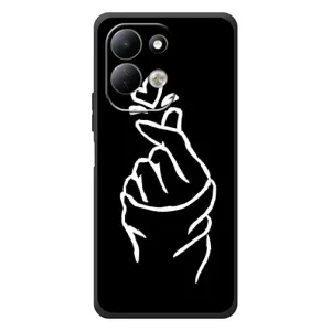 Чохол (Знак сердечка) для Xiaomi Redmi 17 (Сердечко на чорному)